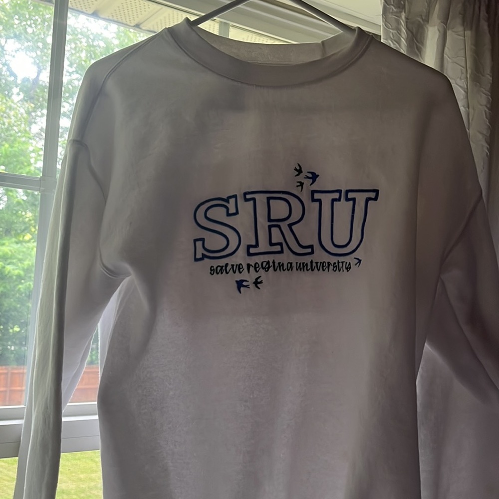Custom Salve Regina University Crewneck Embroidered